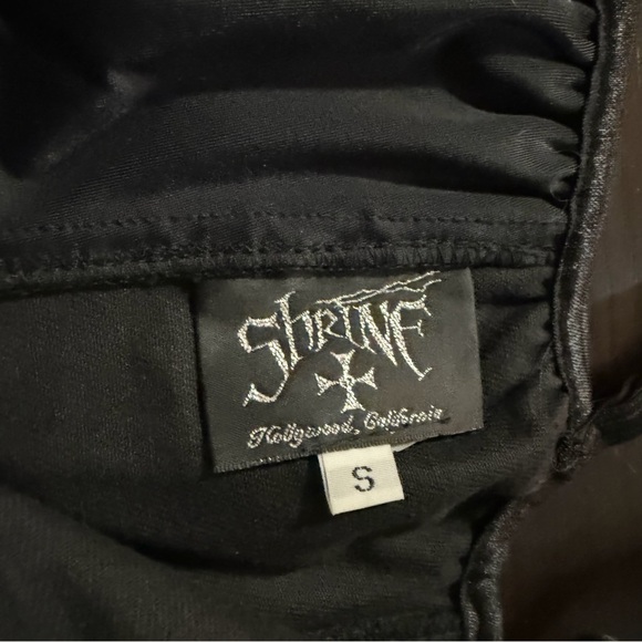 Distressed Shrine Corset Top - Picture 3 of 3